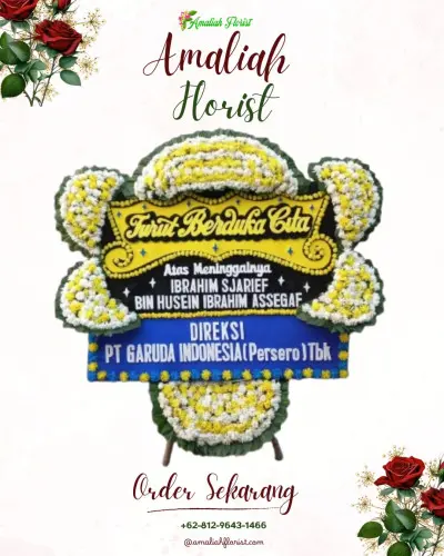 Papan Bunga Duka di Sudiang Raya